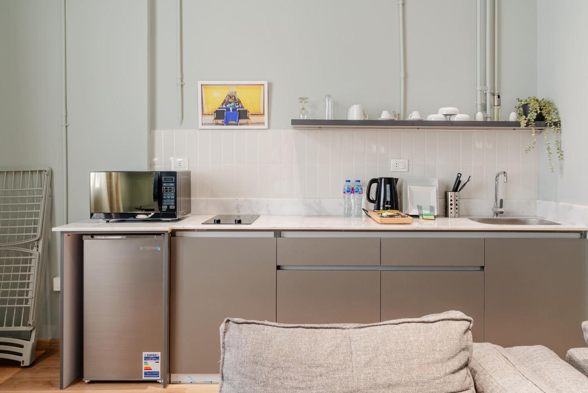 Grey L Studio Apartments Downtown Alexandria Menasce House Extérieur photo