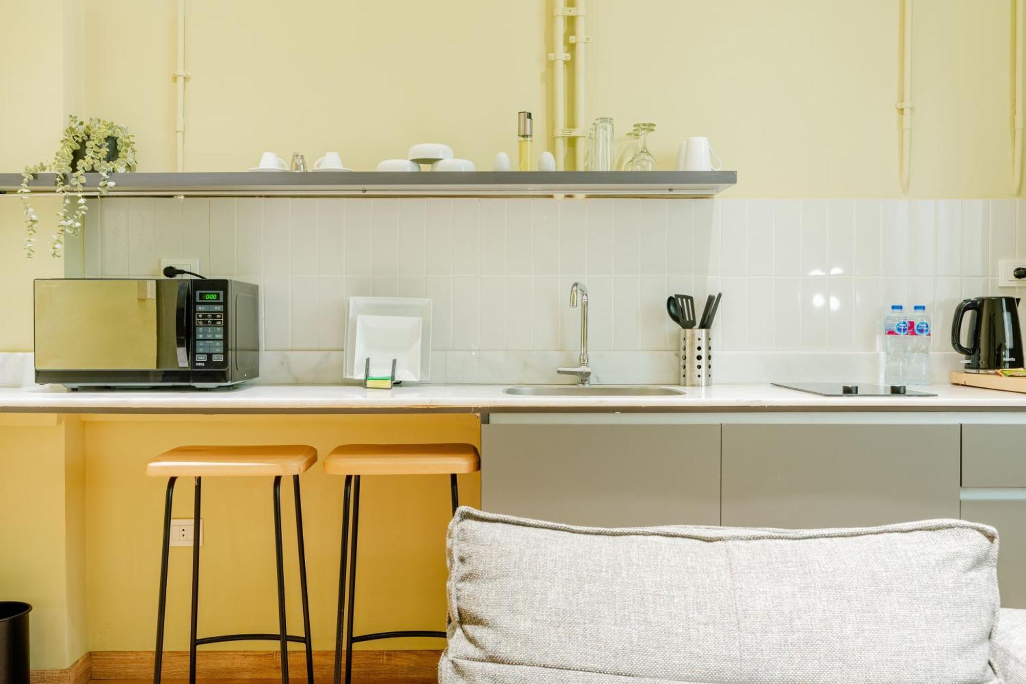 Grey L Studio Apartments Downtown Alexandria Menasce House Extérieur photo