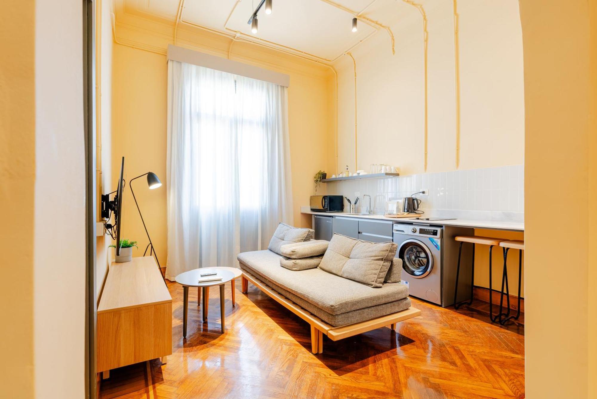 Grey L Studio Apartments Downtown Alexandria Menasce House Extérieur photo